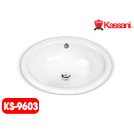 CHẬU LAVABO BÁN ÂM KASSANI 9603